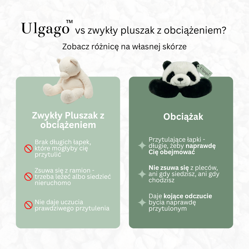 Obciążak™ - Obciążany Przytulak